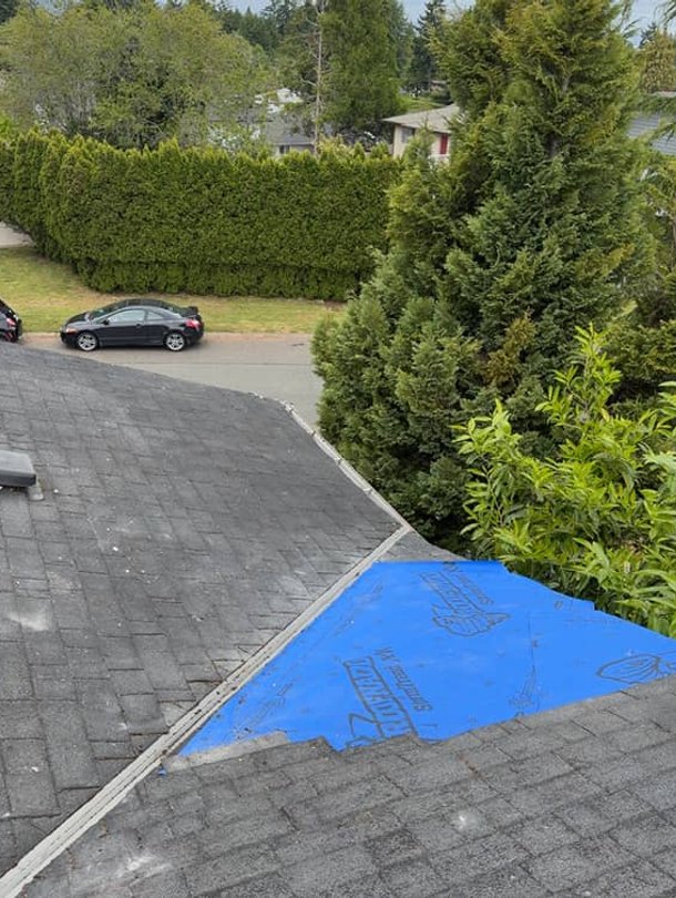 McGuire Roofing completed roofing project in Greater Victoria