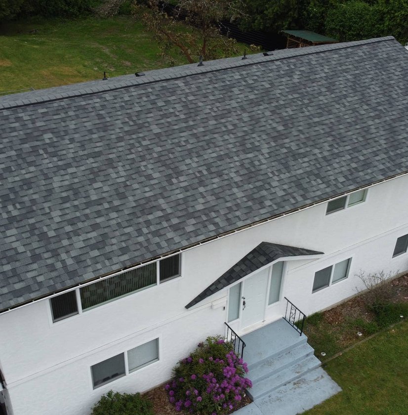 Residential roofing project by McGuire Roofing in Victoria BC